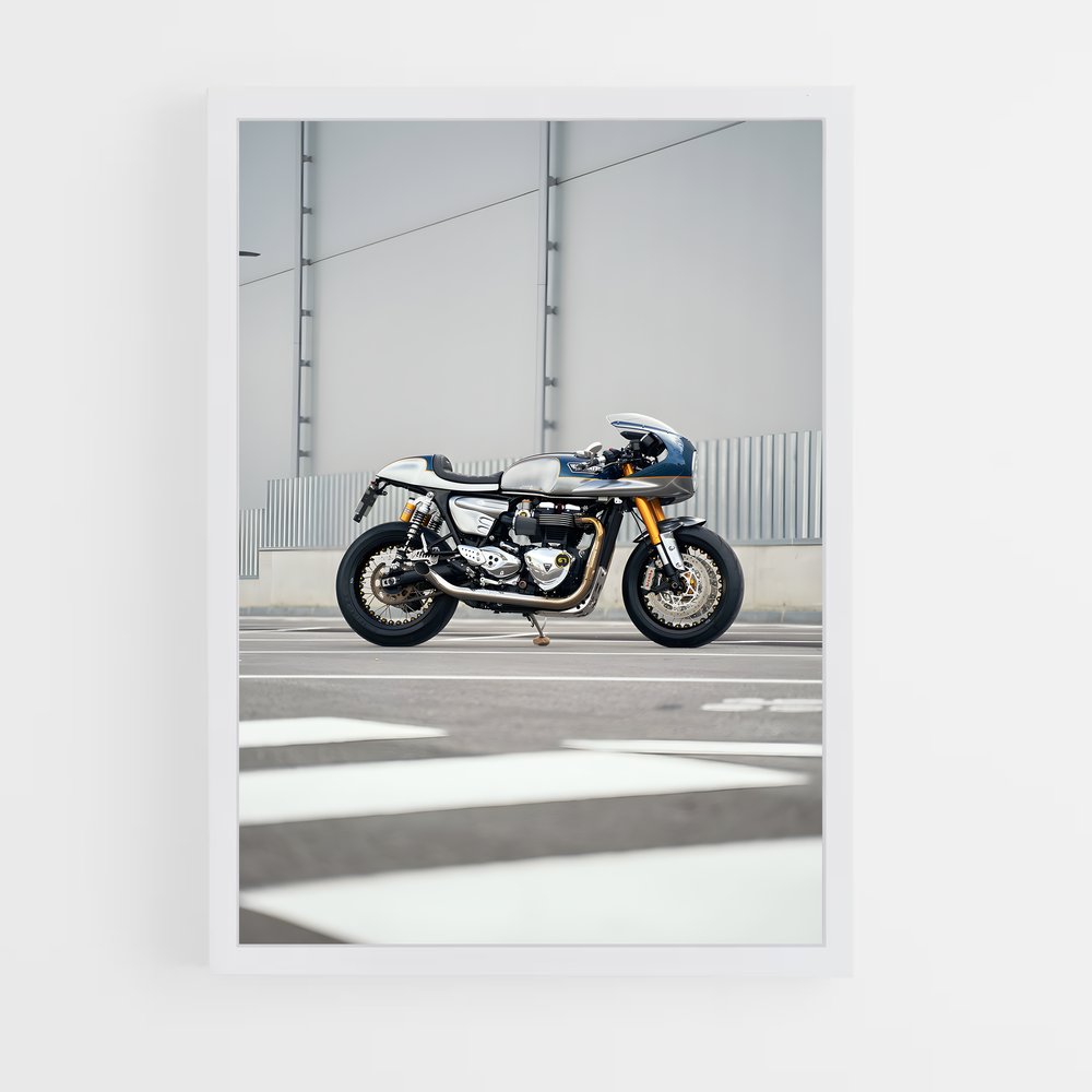 Poster Thruxton rs magnifique – affiche Triumph (vue 3)
